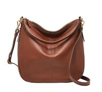 Fossil Women's Jolie Leather Hobo Purse Handbag