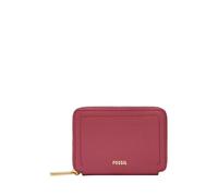 FOSSIL Logan Zip Around Card Case RFID mohair