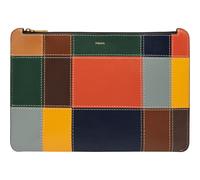 FOSSIL Wristlet Brown Patchwork