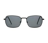 Foster Grant Sunsentials by Wayfarer-Sonnenbrille Herren Schwarz - Way-Brille Polycarbonat-Fassung blaue Spiegelgläser UV400-Schutz kratz- und stoßfest leichtes Gewicht