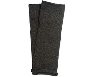 FosterNatur, Arm Stulpen mit Daumenloch, 100% Wolle (Merino) (Anthrazit)