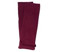 FosterNatur, Arm Stulpen mit Daumenloch, 100% Wolle (Merino) (Bordeaux)