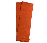 FosterNatur, Arm Stulpen mit Daumenloch, 100% Wolle (Merino) (Orange)