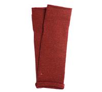 FosterNatur, Arm Stulpen mit Daumenloch, 100% Wolle (Merino) (Russet red)
