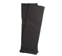 FosterNatur, Arm Stulpen mit Daumenloch, 100% Wolle (Merino) (Schwarz)