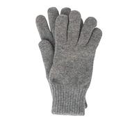FosterNatur, Damen/Herren dicke Fingerhandschuhe, 100% Wolle