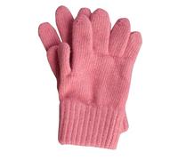 FosterNatur, Kinder Finger Handschuhe/Strickhandschuhe/Wollhandschuhe, 100% Merinowolle extrafein (2, Rosa)