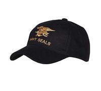 Fostex Baseball Cap bestickt Navy Seals (schwarz)