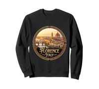 Fotorealistisches Reise-Souvenir Florenz Italien Touristengeschenk Sweatshirt