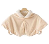 Fotrsta Schulterumhang Doppelseitiger Plüsch Warmer Weste, Thermo Schulterwärmer Für Damen Winter Schulterwärmer Schulterkap Poncho Schal Für Winter Schulter Und Hals Warm