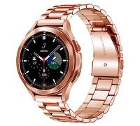 FOUUA Edelstahlarmband für Uhr,18/19/20/22/24mm Armband Metall Uhrenarmbänder mit Schnellverschluss geeignet für Damen&Herren