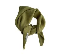 FOVAOK Britisch-koreanischer Stil, Nischenwolle, gestrickt, Dreieckstuch für Damen, Kopftuch, Strickschal, multifunktional, warm, gestrickt