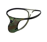 Foweknow String Tanga Herren Thong Jockstrap Gay Unterhosen Männer Low Rise Bikini Slips Unterwäsche