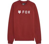 FOX ABSOLUTE FLEECE CREW Pullover rust rot S