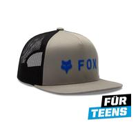 FOX Absolute Kappe Mesh Teens grau