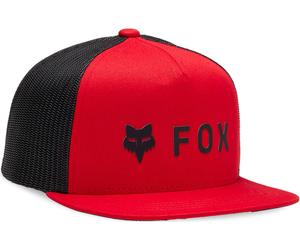 FOX Absolute Mesh Jugend Snapback Kappe, rot/schwarz, Einheitsgröße