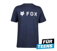 Fox Racing Jungen Youth Absolute SS Tee, Midnight, M