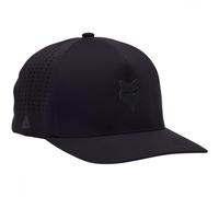 Fox Adapt Hat Black - Performance-Cap Gr. S/M, TruDri-Gewebe, atmungsaktiv, schnelltrocknend, leichtes Stretchmaterial