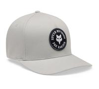 Fox Badge Flexfit Cap Basecaps grau Größe M Lifestyle Elastisch