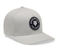 Fox Badge Flexfit Cap (Größe M , grau)