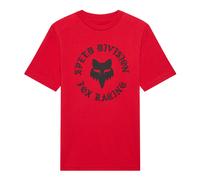 Fox BADGE Kids SS T-Shirt rot YS