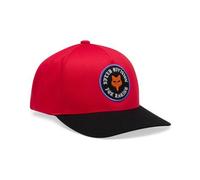 fox badge snapback junior kappe rot