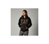 Fox Badger Zip Fleece Shirt Herren black camo, Gr. XL