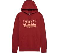 FOX BANNER FLEECE Pullover rust rot M