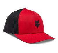 Fox Baseball Cap Head Trucker Flame RED OS