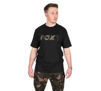 Fox Black/Camo Logo T-Shirt | L