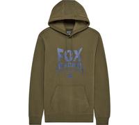 FOX Bolt Hoodie, grün-blau, Größe M für Männer