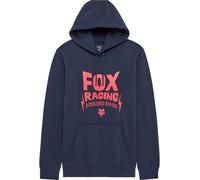 FOX Bolt Hoodie, schwarz-pink, Größe L für Männer