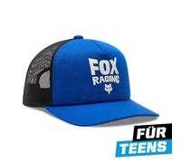 Fox Snapback Cap Kids BOLT MESH TRUCKER blau