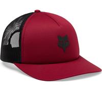 FOX Boundary Damen Trucker Kappe, schwarz-rot