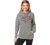 FOX CENTERED PO DAMEN Hoodie grau S