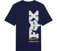 Fox Checker Kinder T-Shirts blau Größe S Lifestyle Hautfreundlich