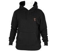 Fox Collection Hoody Black & Orange - Pullover, Größe:S