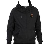 Fox Collection Lw Hoody Black & Orange - Angelpullover XXXL