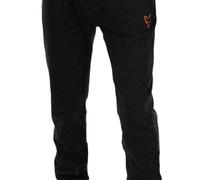 Fox Collection Lw Jogger - Black & Orange - Angelhose, Größe:L