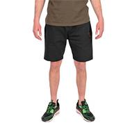 Fox Collection Lw Jogger Short Black & Orange - Kurze Angelhose, Hose zum Angeln, Kleidungsstück für Angler, Größe:M