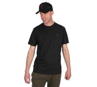 Fox Collection T Black & Orange - T-Shirt, Angelshirt, Größe:M