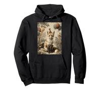 Fox Cottagecore Birthday Graphic Boys Girls Teen Pullover Hoodie