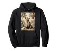 Fox Cottagecore Birthday Graphic Boys Girls Teen Pullover Hoodie
