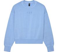Fox Racing Damen W Wordmark Ov Crew Fleece, Cashmere Blue, Large