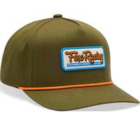 FOX Equipped Snapback Kappe, grün-orange für Männer