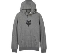 fox head pullover kapuzenpullover grau