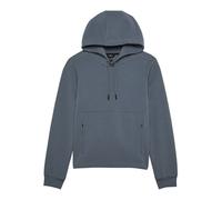 Fox Fleece Hoodie Women RISE PO blau grau L