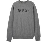 fox absolute fleece crew sweatshirt grau