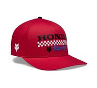 FOX X HONDA FLEXFIT Schildkappe rot S-M