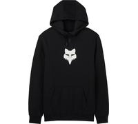 FOX Fox Head Hoodie, schwarz-weiss, Größe L für Männer
